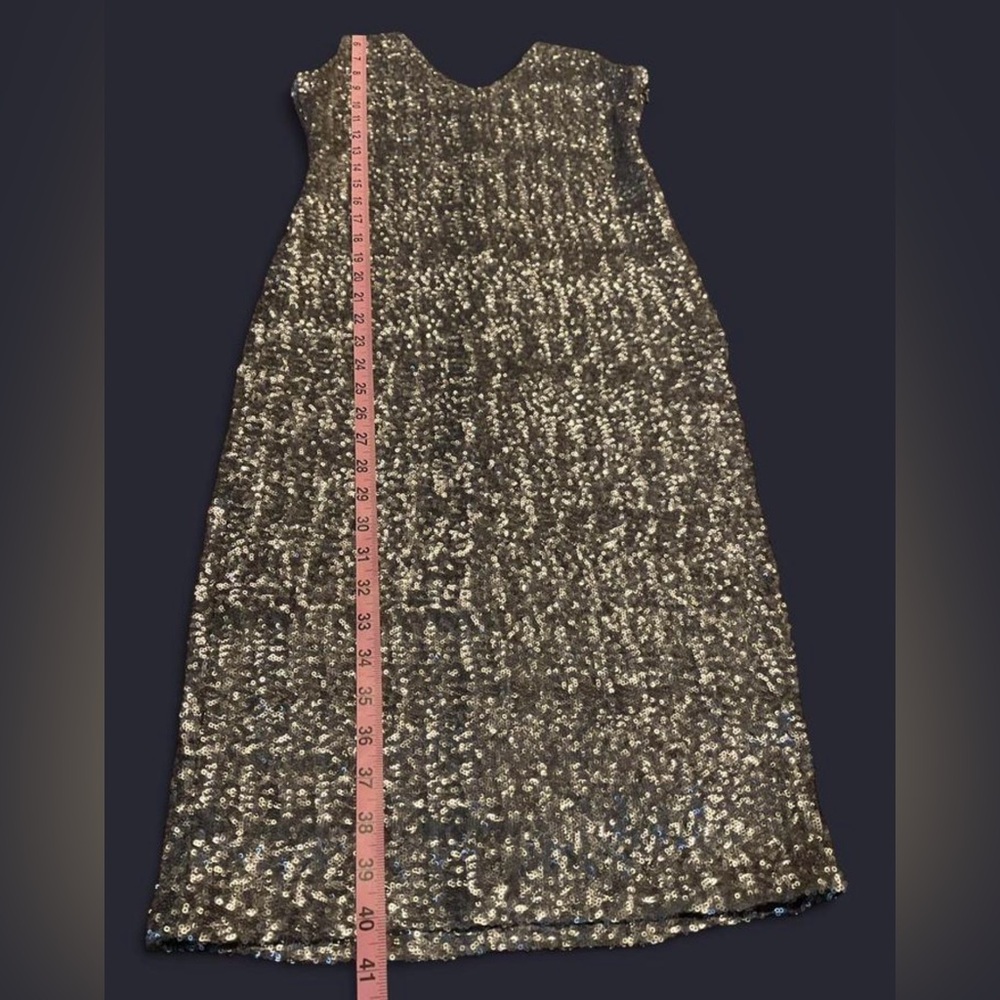 Velvet Brand Sequin Sleeveless Party Dress - Rose/Pale Purple - Picture 11 of 11